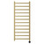 Blaine Colore Brushed Brass 1200mm x 500mm Straight Wifi Thermostatic Electric Heated Towel Rail thumbnail