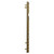 Amaldi Colore Brushed Brass 1200mm x 500mm Straight Wifi Thermostatic Electric Heated Towel Rail thumbnail