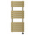 Amaldi Colore Brushed Brass 1200mm x 500mm Straight Wifi Thermostatic Electric Heated Towel Rail thumbnail