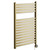 Columbus Colore Brushed Brass 800mm x 600mm Curved Wifi Thermostatic Electric Heated Towel Rail thumbnail