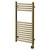 Marco Colore Brushed Brass 800mm x 500mm Curved Wifi Thermostatic Electric Heated Towel Rail thumbnail