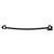 Columbus Colore Matt Black 800mm x 500mm Curved Wifi Thermostatic Electric Heated Towel Rail thumbnail