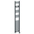 Pizarro Anthracite 1800mm x 400mm Straight Wifi Thermostatic Electric Heated Towel Rail thumbnail