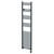 Pizarro Anthracite 1800mm x 500mm Straight Wifi Thermostatic Electric Heated Towel Rail thumbnail