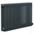 Colosseum Anthracite 600mm x 988mm Horizontal Wifi Thermostatic Electric Quadruple Column Radiator thumbnail