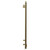Pizarro Colore Brushed Brass 1000mm x 300mm Straight Wifi Thermostatic Electric Heated Towel Rail thumbnail