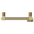 Pizarro Colore Brushed Brass 800mm x 300mm Straight Wifi Thermostatic Electric Heated Towel Rail thumbnail