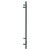 Pizarro Anthracite 1200mm x 600mm Straight Wifi Thermostatic Electric Heated Towel Rail thumbnail