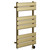 Amaldi Colore Brushed Brass 800mm x 500mm Straight Wifi Thermostatic Electric Heated Towel Rail thumbnail