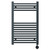 Pizarro Anthracite 800mm x 500mm Straight Wifi Thermostatic Electric Heated Towel Rail thumbnail