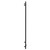 Cassini Colore Matt Black 1800mm x 500mm Straight Wifi Thermostatic Electric Heated Towel Rail thumbnail