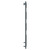 Marco Anthracite 1600mm x 500mm Curved Wifi Thermostatic Electric Heated Towel Rail thumbnail