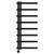 Mason Colore Matt Black 1150mm x 500mm Designer Wifi Thermostatic Electric Heated Towel Rail thumbnail
