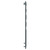 Marco Anthracite 1800mm x 500mm Curved Wifi Thermostatic Electric Heated Towel Rail thumbnail