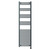 Marco Anthracite 1800mm x 500mm Curved Wifi Thermostatic Electric Heated Towel Rail thumbnail