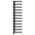 Mason Colore Matt Black 1750mm x 500mm Designer Wifi Thermostatic Electric Heated Towel Rail thumbnail