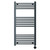 Marco Anthracite 1000mm x 500mm Curved Wifi Thermostatic Electric Heated Towel Rail thumbnail