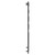 Marco Colore Matt Black 1800mm x 500mm Curved Wifi Thermostatic Electric Heated Towel Rail thumbnail