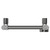Pizarro Colore Gunmetal Grey 1600mm x 300mm Straight Wifi Thermostatic Electric Heated Towel Rail thumbnail