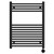 Pizarro Colore Matt Black 800mm x 600mm Straight Wifi Thermostatic Electric Heated Towel Rail thumbnail
