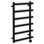 Finley Colore Matt Black 850mm x 600mm Designer Wifi Thermostatic Electric Heated Towel Rail thumbnail