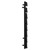 Finley Colore Matt Black 1150mm x 600mm Designer Wifi Thermostatic Electric Heated Towel Rail thumbnail