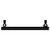 Finley Colore Matt Black 1150mm x 600mm Designer Wifi Thermostatic Electric Heated Towel Rail thumbnail