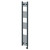 Pizarro Anthracite 1600mm x 300mm Straight Wifi Thermostatic Electric Heated Towel Rail thumbnail