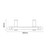 Pizarro Anthracite 1600mm x 300mm Straight Wifi Thermostatic Electric Heated Towel Rail thumbnail