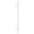 Pizarro White 800mm x 500mm Straight Wifi Thermostatic Electric Heated Towel Rail thumbnail