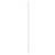Pizarro White 1600mm x 400mm Straight Wifi Thermostatic Electric Heated Towel Rail thumbnail