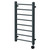 Cohen Anthracite 800mm x 500mm Straight Wifi Thermostatic Electric Heated Towel Rail thumbnail