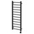 Cohen Colore Matt Black 1200mm x 500mm Straight Wifi Thermostatic Electric Heated Towel Rail thumbnail