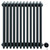 Colosseum Anthracite 600mm x 548mm Horizontal Wifi Thermostatic Electric Quadruple Column Radiator thumbnail