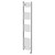 Pizarro Chrome 1600mm x 400mm Straight Wifi Thermostatic Electric Heated Towel Rail thumbnail