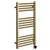 Pizarro Colore Brushed Brass 800mm x 500mm Straight Wifi Thermostatic Electric Heated Towel Rail thumbnail