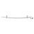 Columbus Chrome 800mm x 600mm Curved Wifi Thermostatic Electric Heated Towel Rail thumbnail