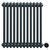 Colosseum Anthracite 600mm x 548mm Horizontal Wifi Thermostatic Electric Double Column Radiator thumbnail