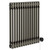 Colosseum Raw Metal 600mm x 548mm Horizontal Wifi Thermostatic Electric Double Column Radiator thumbnail