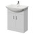 Modena Gloss White 650mm 2 Door Vanity Unit Right Hand View thumbnail