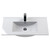 Nuie Athena Anthracite Woodgrain 800mm 2 Drawer Vanity Unit with 18mm Profile Basin - ATH053B Basin