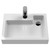Nuie Athena Anthracite Woodgrain 500mm Combination Vanity Unit with Basin and Cistern - PRC545CB Basin