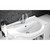 Nuie Mayford Gloss White 450mm Vanity Unit and Curved Basin with 1 Tap Hole - VTY450 Alternate View