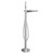 Lavell Polished Chrome Freestanding Bath Shower Mixer Tap Side View