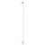 Hudson White 1600mm x 300mm Single Panel Radiator Side View