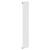 Hudson White 1600mm x 300mm Single Panel Radiator Left Hand View