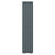 Hudson Anthracite 1800mm x 376mm Single Panel Radiator Front View