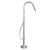 Circo Polished Chrome Freestanding Bath Shower Mixer Tap Side View