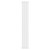Boone White 1600mm X 240mm Double Panel Radiator - Front View