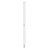 Boone White 1600mm X 240mm Double Panel Radiator - Side View